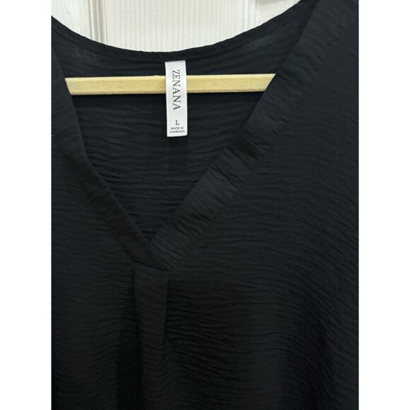 Elevated Zenana Size Large Sleeveless Blouse - Picture 3 of 4